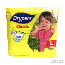 Drypers Classic Convenience L20s - Baby Care